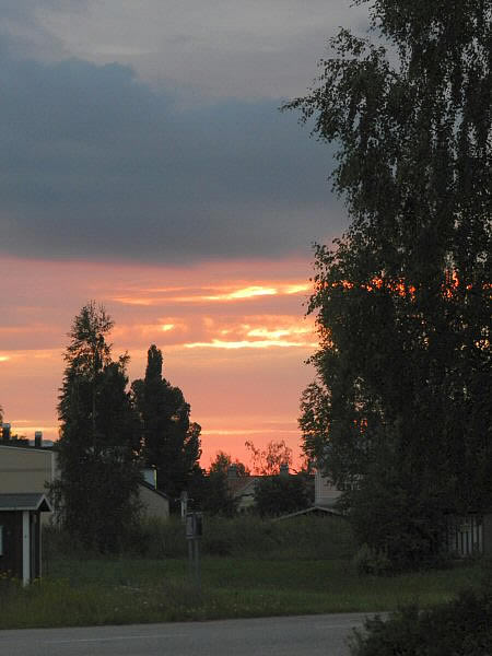 zonsondergang