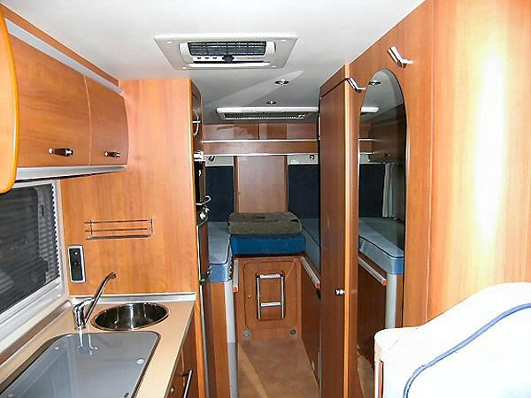 camper achter
