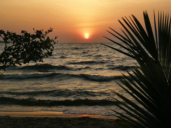zonsondergang