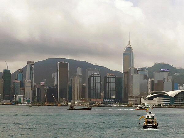 HK skyline