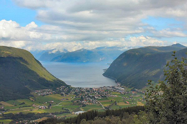 Vik aan de Sognefjord
