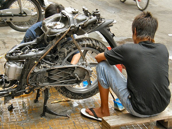 motorwerkplaats